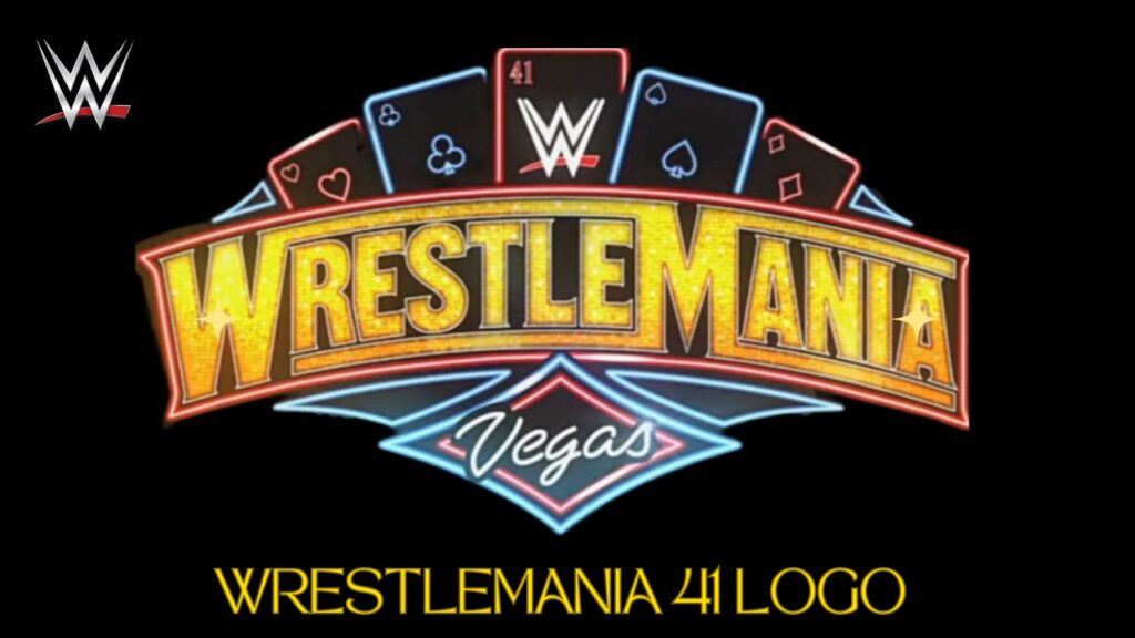 Official logo of WWE Wrestlemania 2025