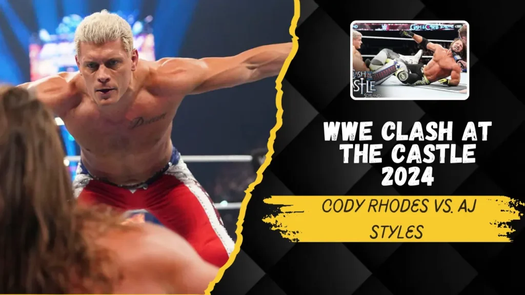 Opening match for WWE Clash at the Castle 2024