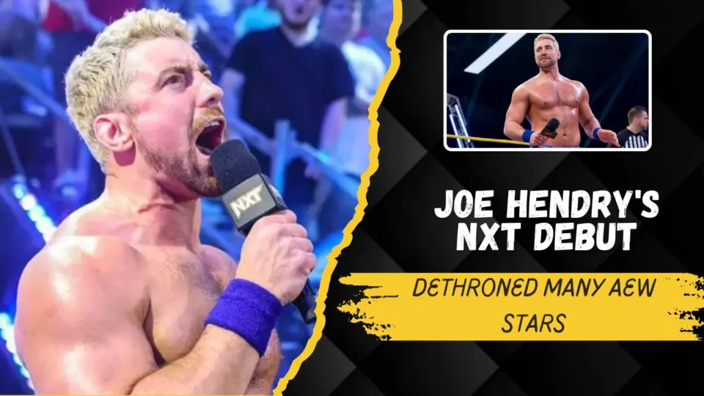 Joe Hendry's NXT debut dethroned many AEW stars and got the second-most likes on X