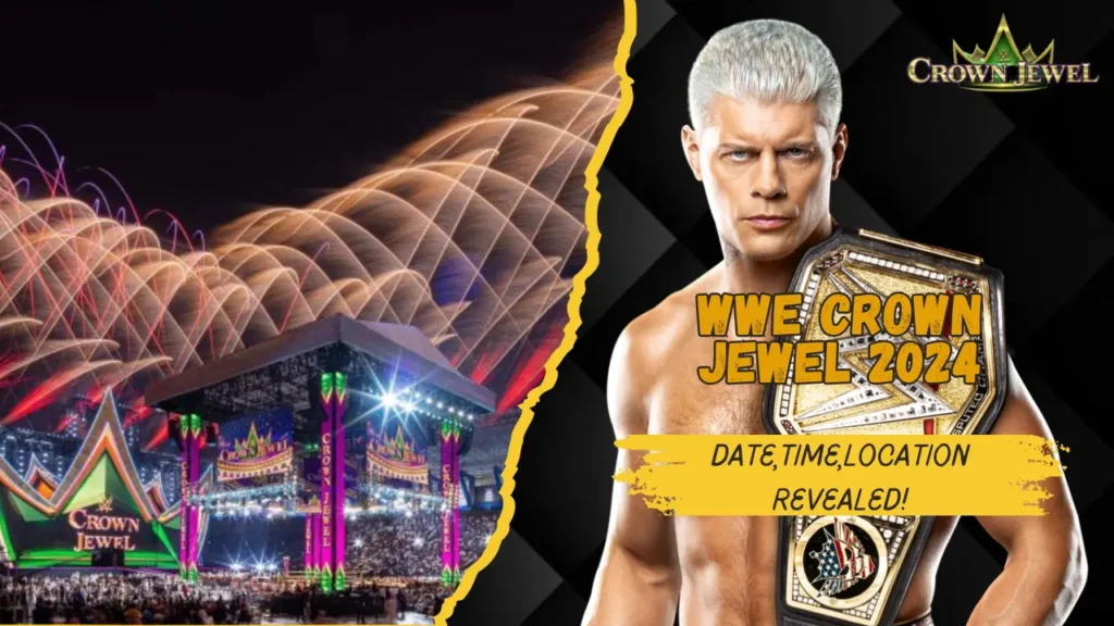 Crown Jewel 2024 Date In India Gale Lucine