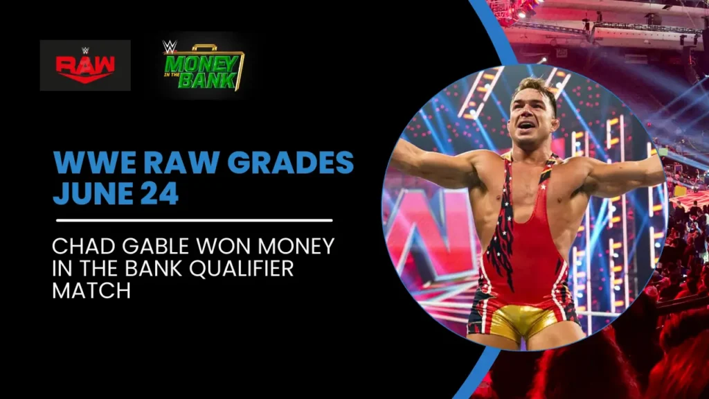 Chad Gable vs Bronson Reed Vs Braun Strowman - Qualifier for Money in the bank