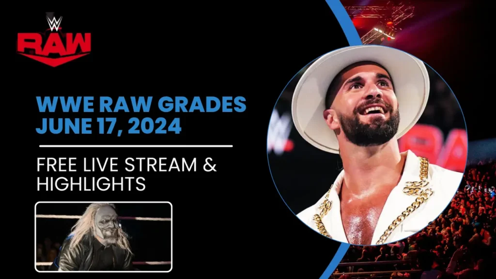 WWE Raw Grades for June 17, 2024: Free Live Stream Options for Reddit