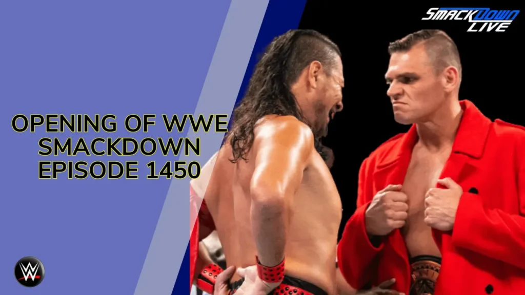 Opening of WWE SmackDown Episode 1450