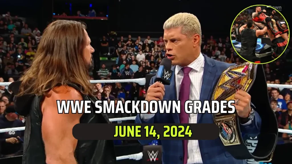 WWE SmackDown Grades June 14, 2024: Winners and Quick Highlights 