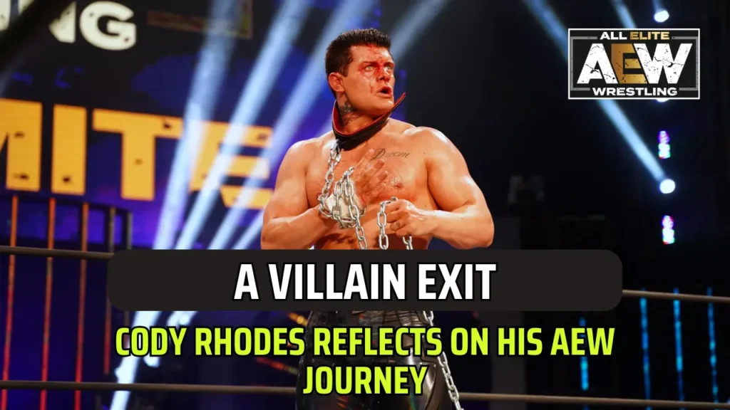 Cody Rhodes Reflects On His AEW Journey