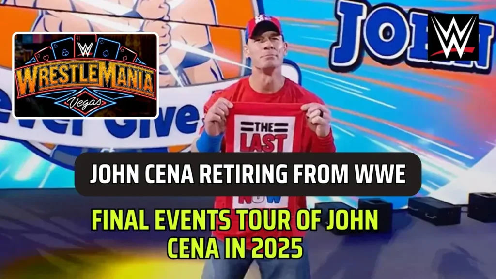 Final Events Tour of John Cena in 2025