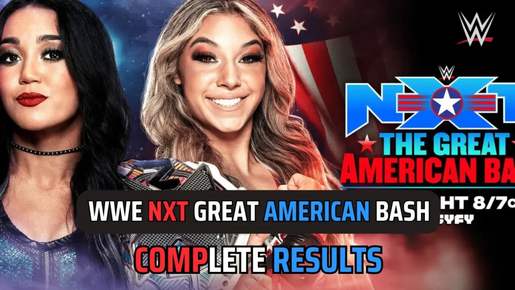 NXT Great American Bash 2024 Results for night 1