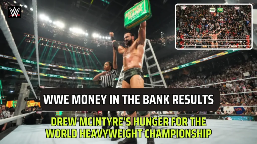 Drew McIntyre's hunger for the World Heavyweight Championship 