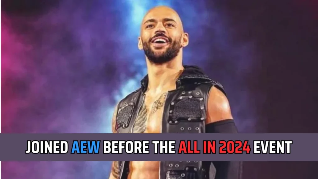 AEW Has Signed a Long-Term Deal With Ricochet Ahead of the AEW All-In 2024 Event 