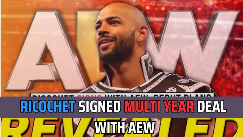 AEW Has Signed a Long-Term Deal With Ricochet Ahead of the AEW All-In 2024 Event 