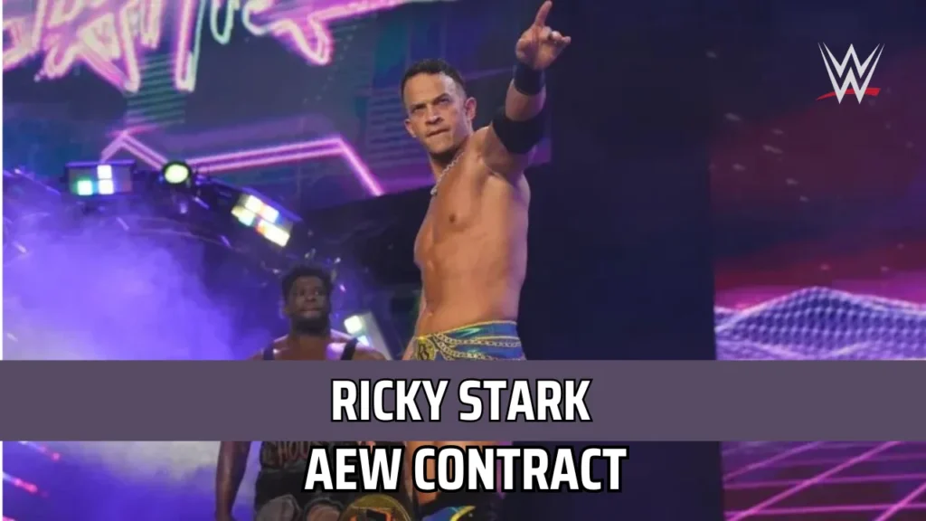 RICKY STARKS SNAPPED WITH WWE CHAMPION FOLLOWING AEW CONTRACT RUMORS