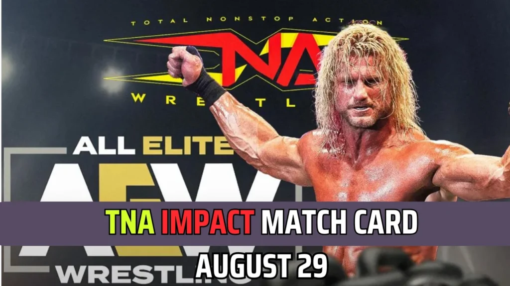 TNA Impact Match card announced for August 29