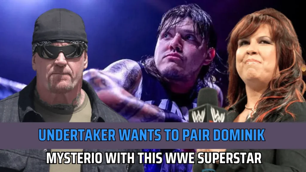 The Undertaker wants WWE to pair Dominik Mysterio with Vickie Guerrero