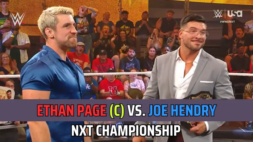 WWE NXT No Mercy 2024 Card Predictions- Ethan Page vs Joe Hendry