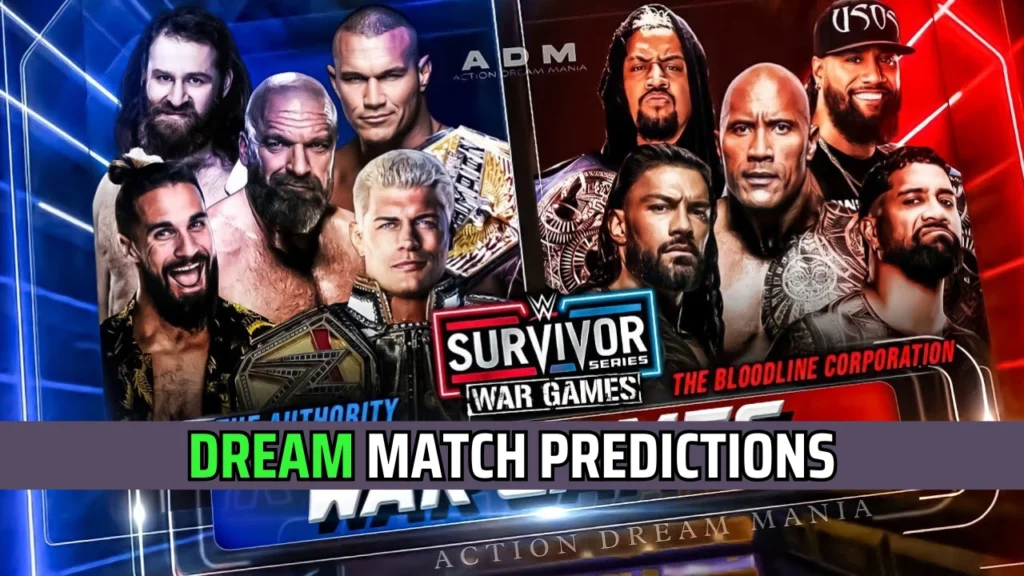 Dream Match Predictions for WWE Survivor Series 2024
