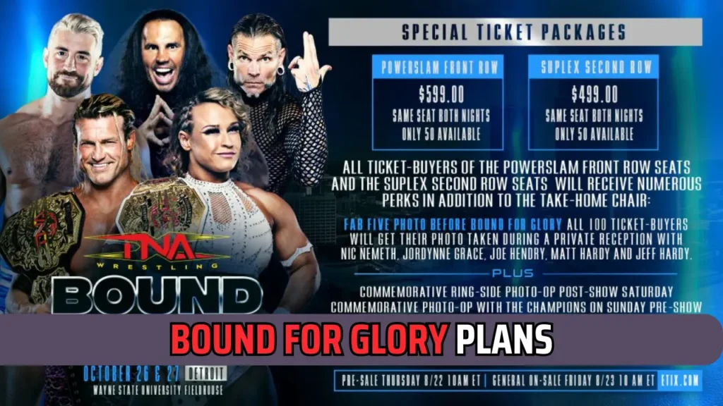 Spoiler Alert! TNA Bound For Glory 2024 Main Event Locked 