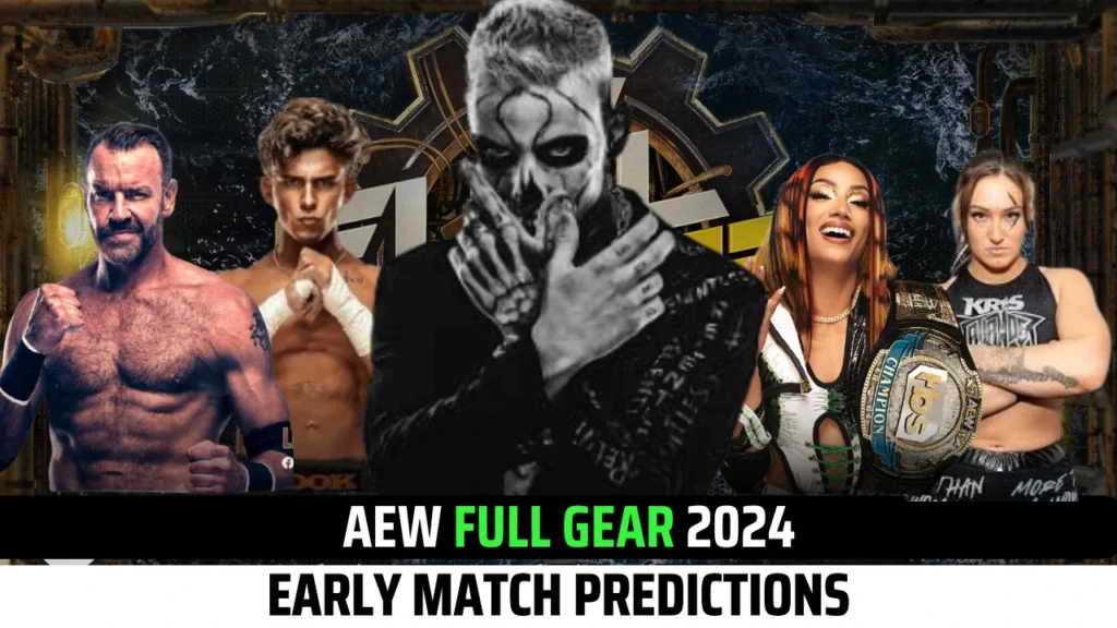 10 AEW Full Gear 2024 Early Match Predictions