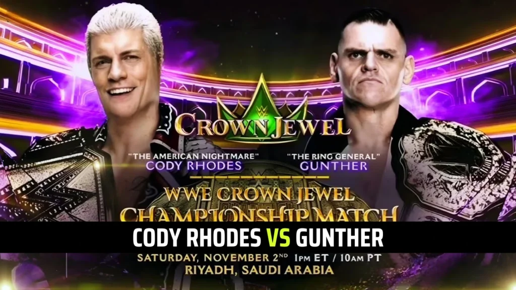 Early Predictions For WWE Crown Jewel 2024 Match Card