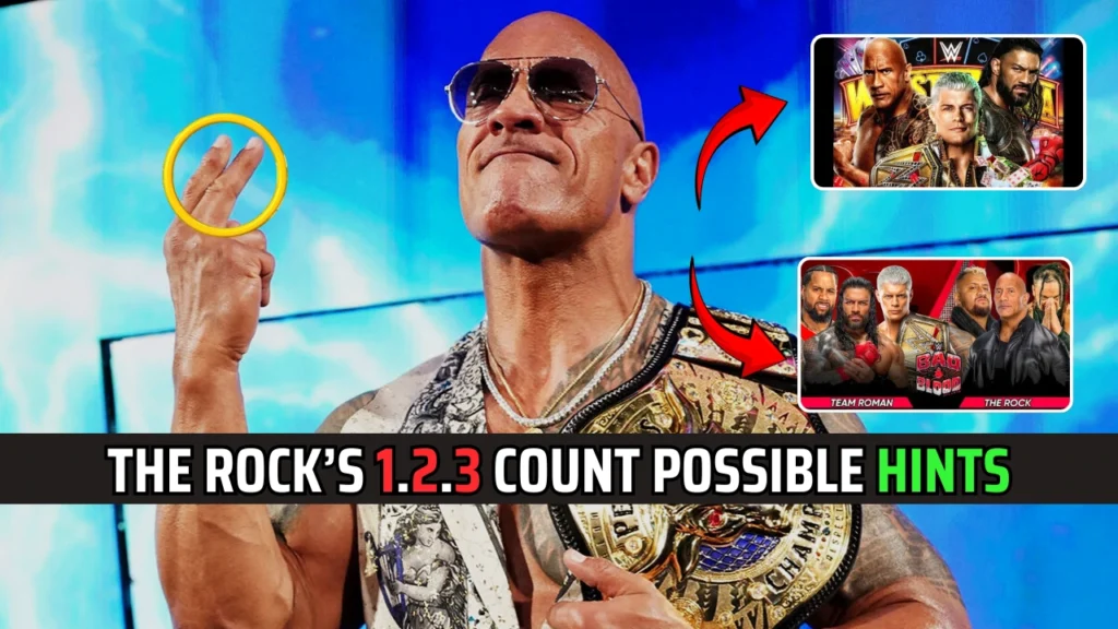 The Rock’s 1.2.3 Count Meaning: Hints For Wrestlemania 41?