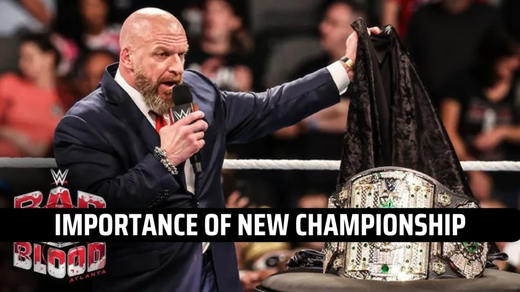 Triple H Revealed New Championship For WWE Crown Jewel 2024