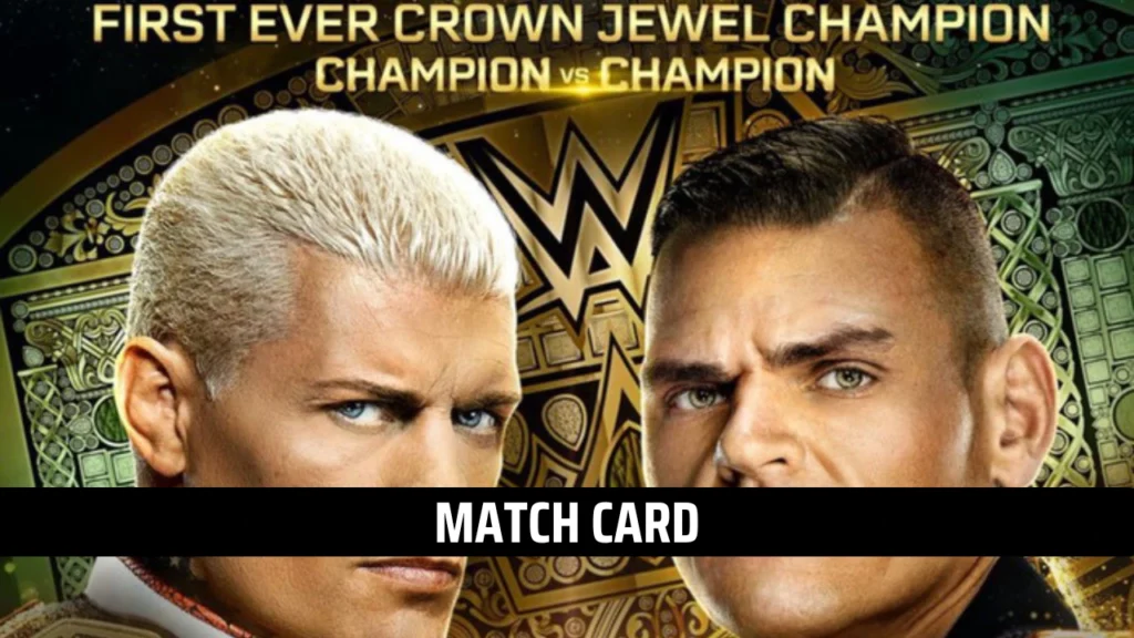 WWE Crown Jewel 2024 Date, Matches, Start Time, and How to Watch