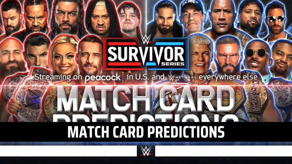 WWE Survivor Series 2024 Time, Location, & Match Card Predictions