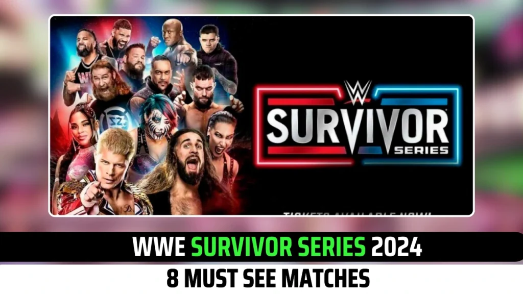 8 Must-See Matches For WWE Survivor Series 2024