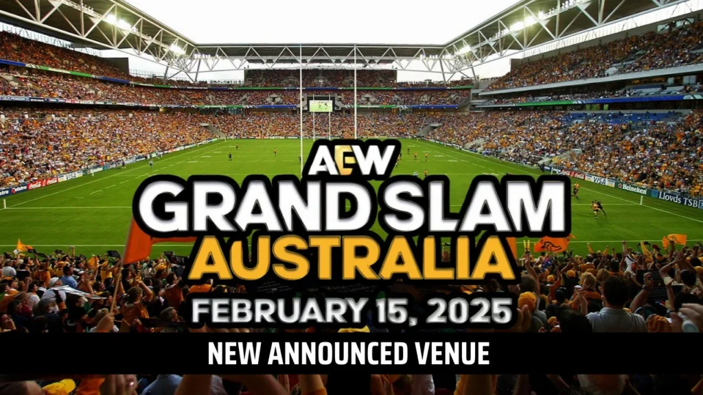 AEW Grand Slam Australia Moves to New Location