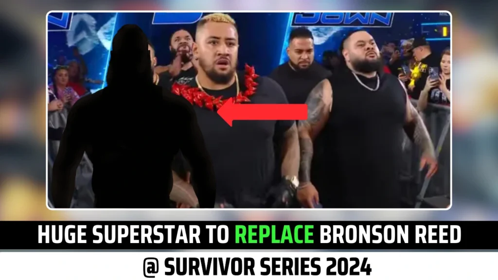 Survivor Series 2024 Huge Superstar To Replace Bronson Reed in Wargames Match