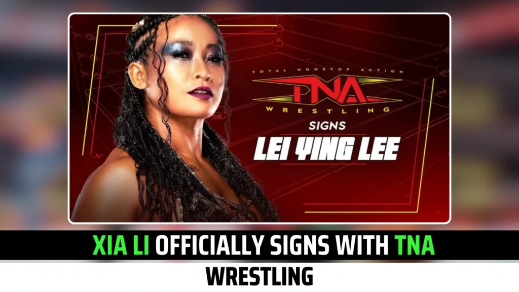 Xia Li, Now Lei Ying Lee Officially Signs With TNA Wrestling