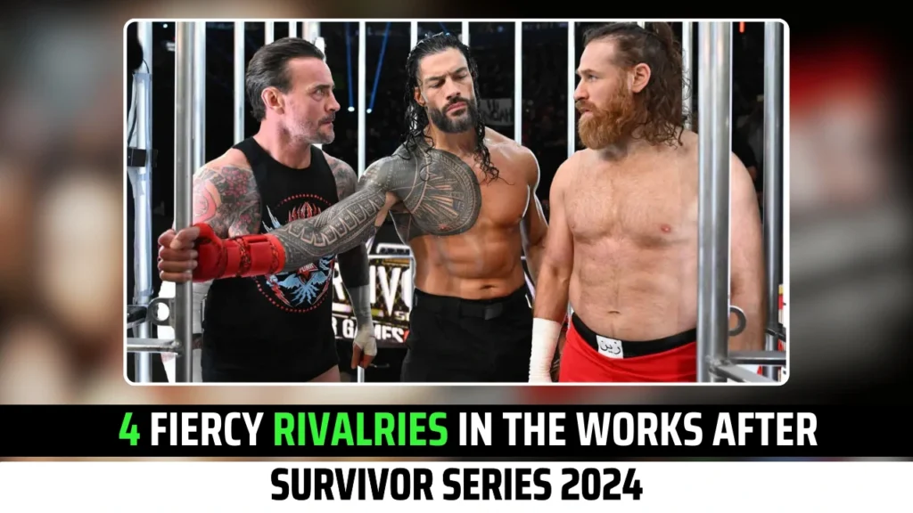 4 Fiercy rivalries in the works after WWE Survivor Series 2024