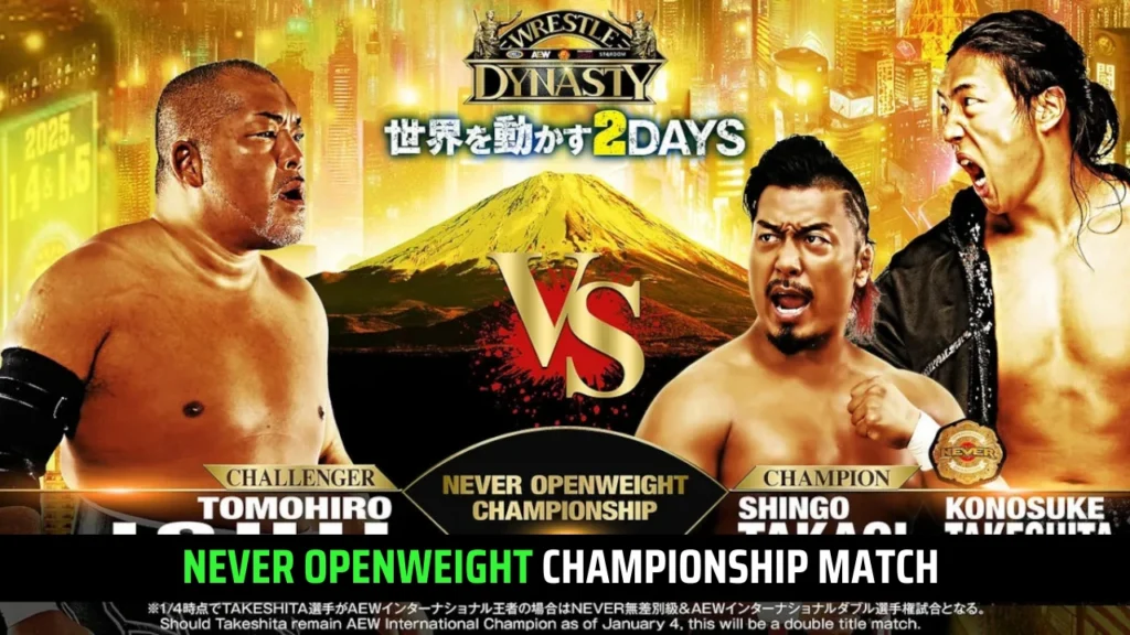 AEW Wrestle Dynasty 2025 Match Card Is Here