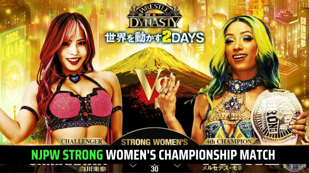 AEW Wrestle Dynasty 2025 Match Card Is Here
