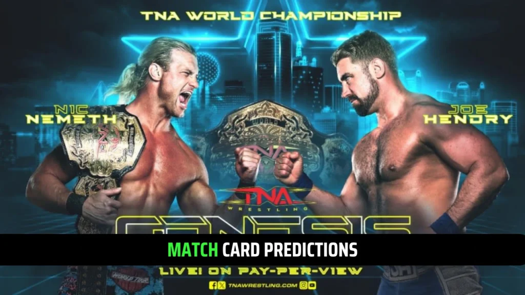 All You Need to Know About TNA Genesis 2025