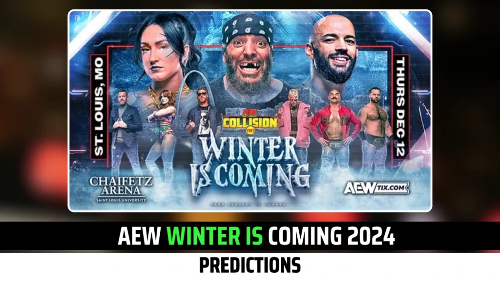 Confirmed AEW Winter Is Coming 2024 Predictions