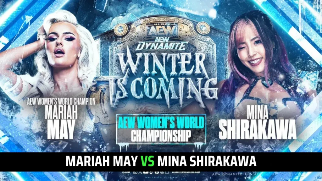 Latest & Confirmed AEW Winter Is Coming 2024 Card