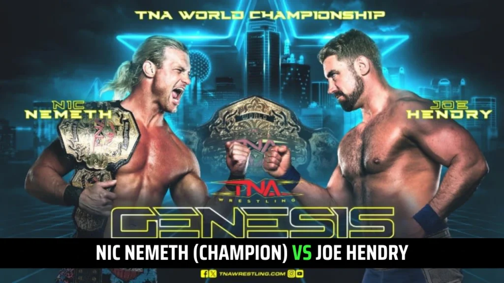 Match Card Spoilers For TNA Genesis 2025
