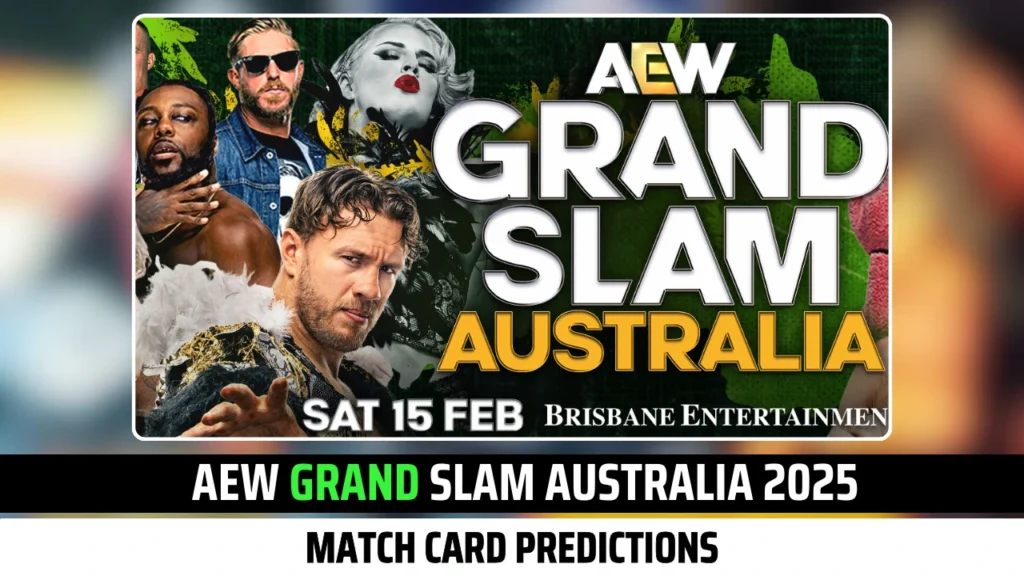 Match Card Predictions for AEW Grand Slam Australia 2025