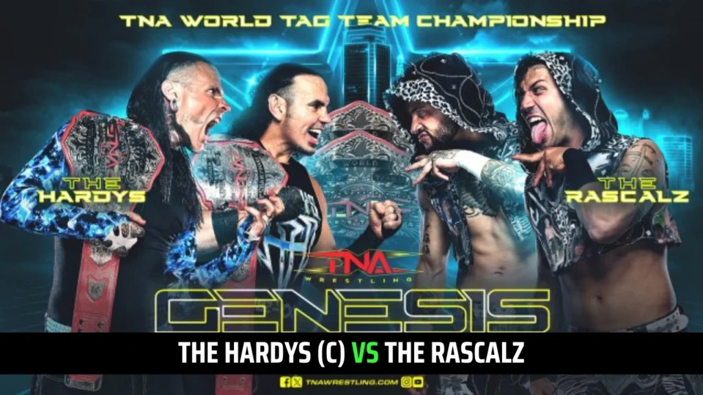 TNA Genesis 2025 Match Card Confirmed List!