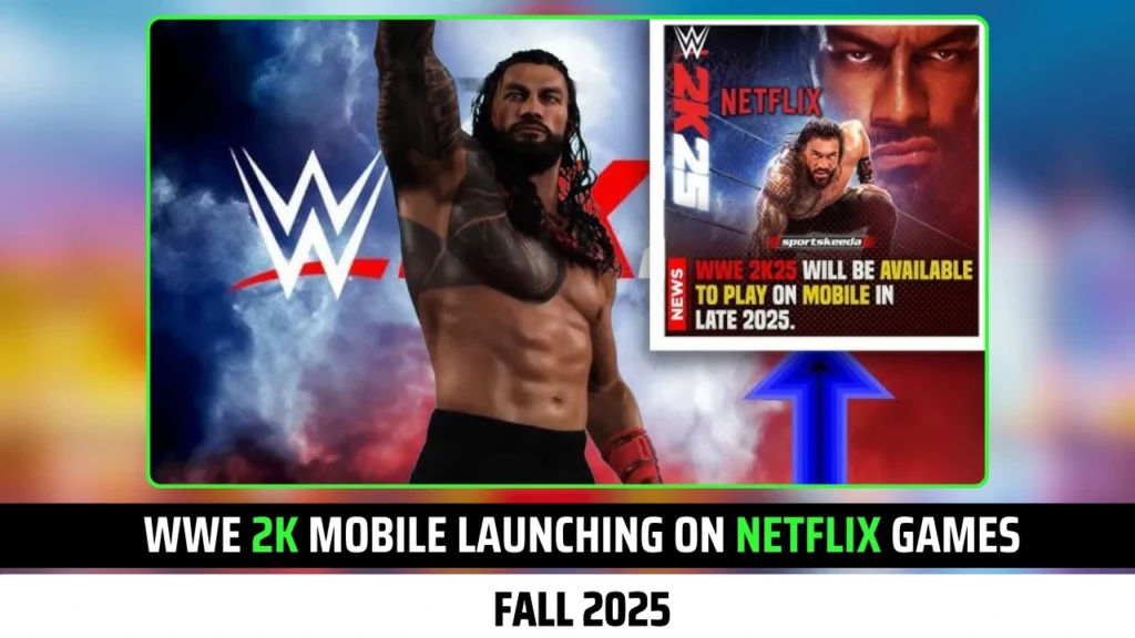 WWE 2K Mobile Launching on Netflix Games in Fall 2025