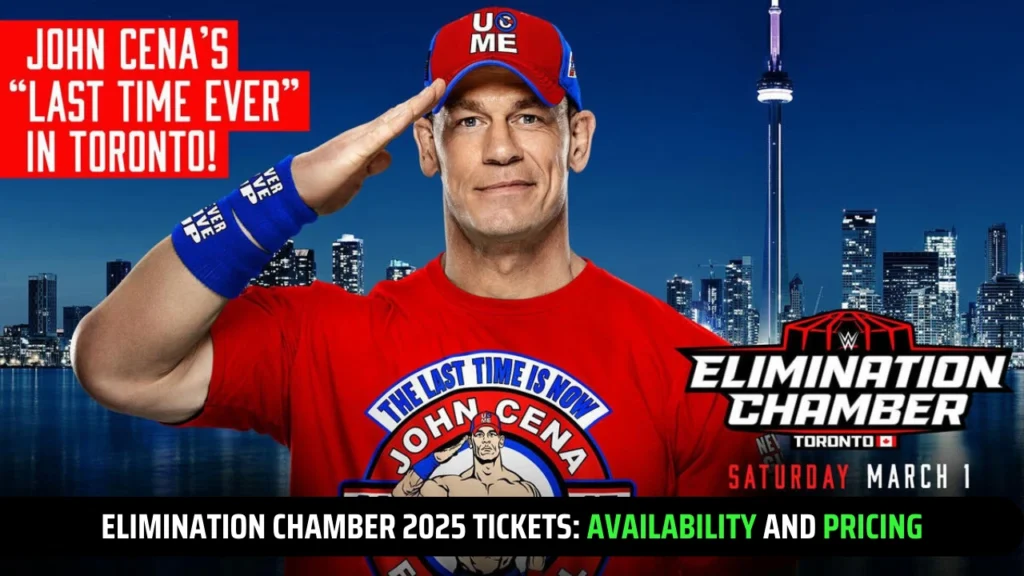 WWE Elimination Chamber 2025 Tickets Pricing, Packages and Card Updates