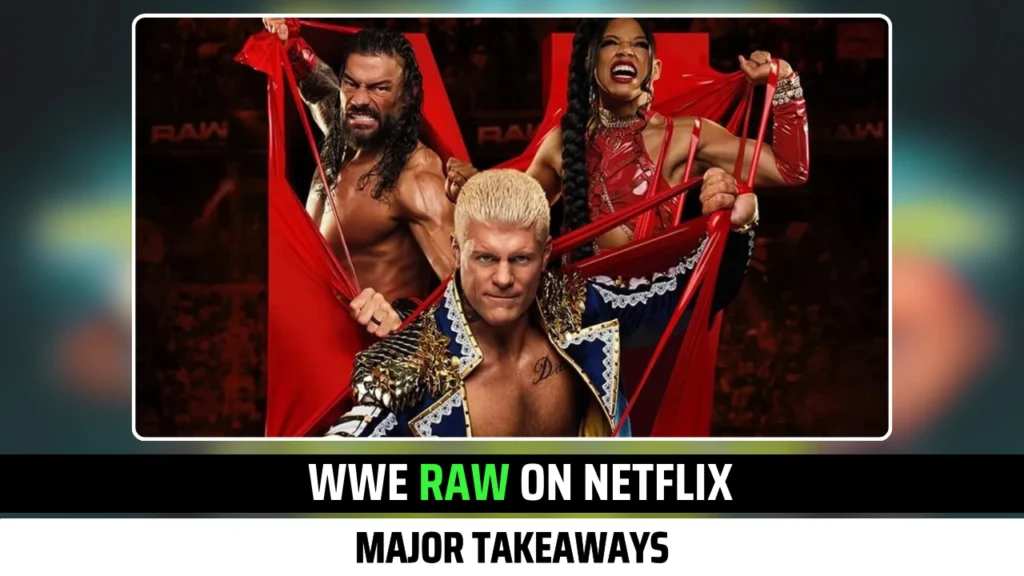 WWE Raw on Netflix Major Takeaways from Debut