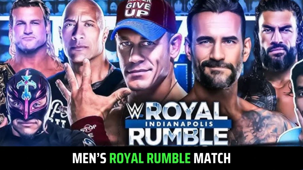 WWE Royal Rumble 2025 Match Card