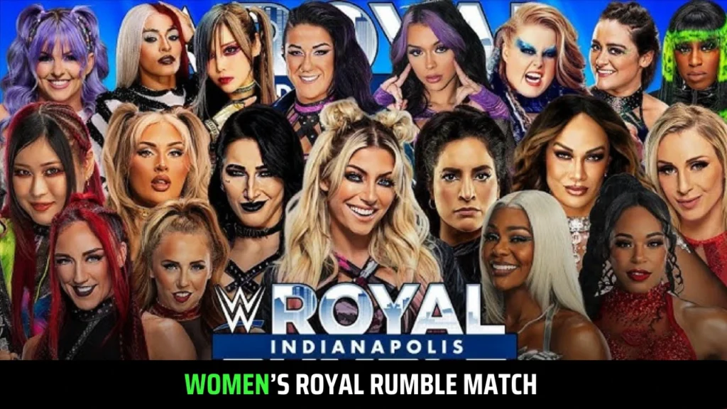 WWE Royal Rumble 2025 Match Card