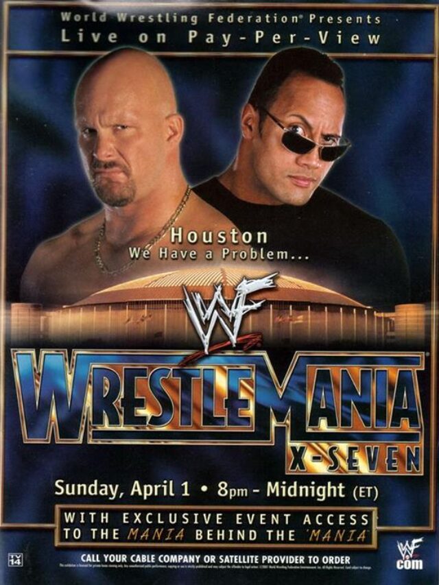 WWE WrestleMania Posters