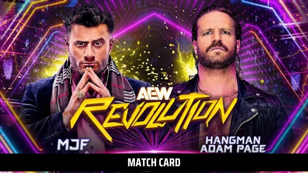 AEW Revolution 2025 How to Watch , Match Card & Event Details