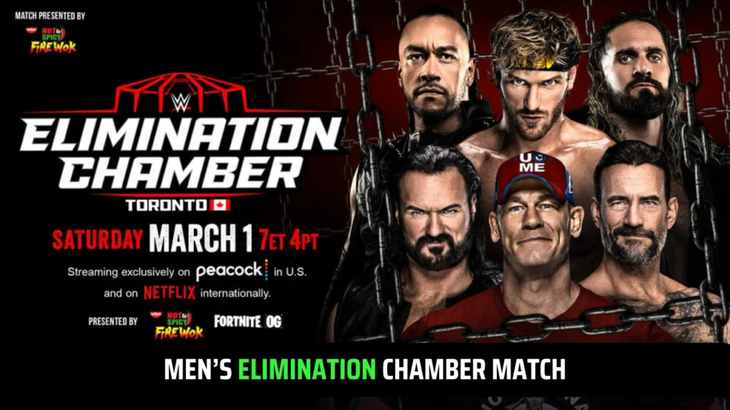 All WWE Elimination Chamber 2025 Matches Confirmed So Far