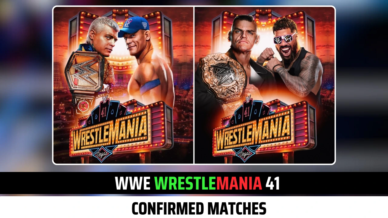 Each WWE WrestleMania 41 Match Official so far!