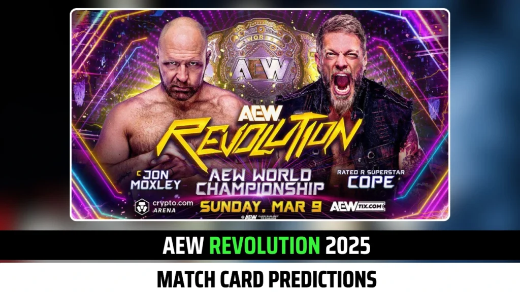 Match Card Predictions for AEW Revolution 2025