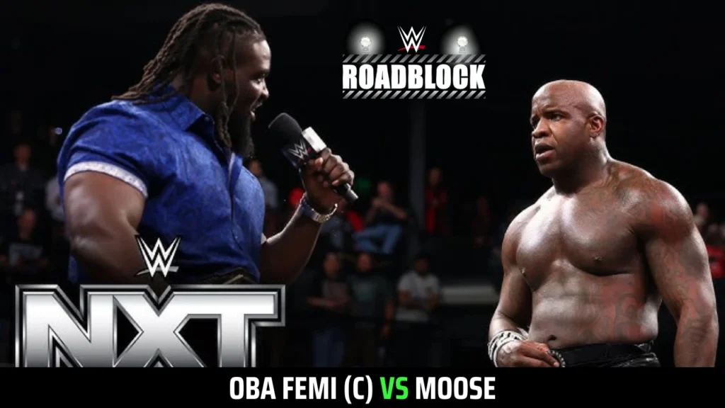 NXT Roadblock 2025 Match Card: 3 Crazy Title Matches Officially Confirmed!